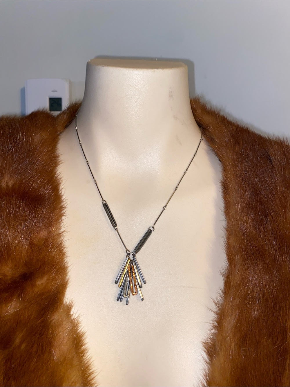 Anne Marie Chagnon Metalwork Necklace